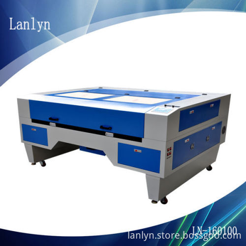 CO2 2 heads laser engraving and cutting machine for big working size